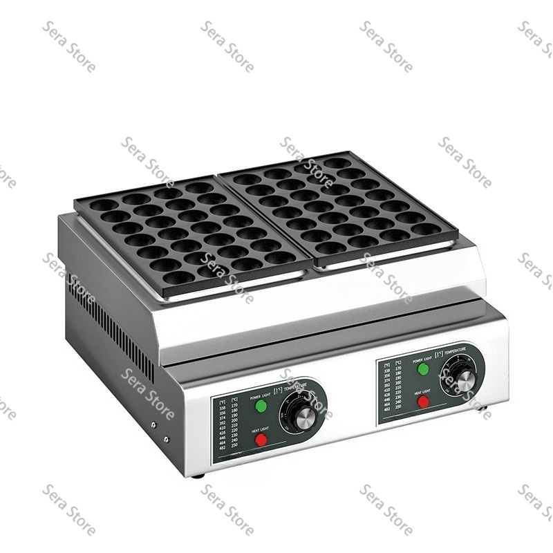 Takoyaki Grill Plate - Коммерческая электрическая газовая двойная плита для